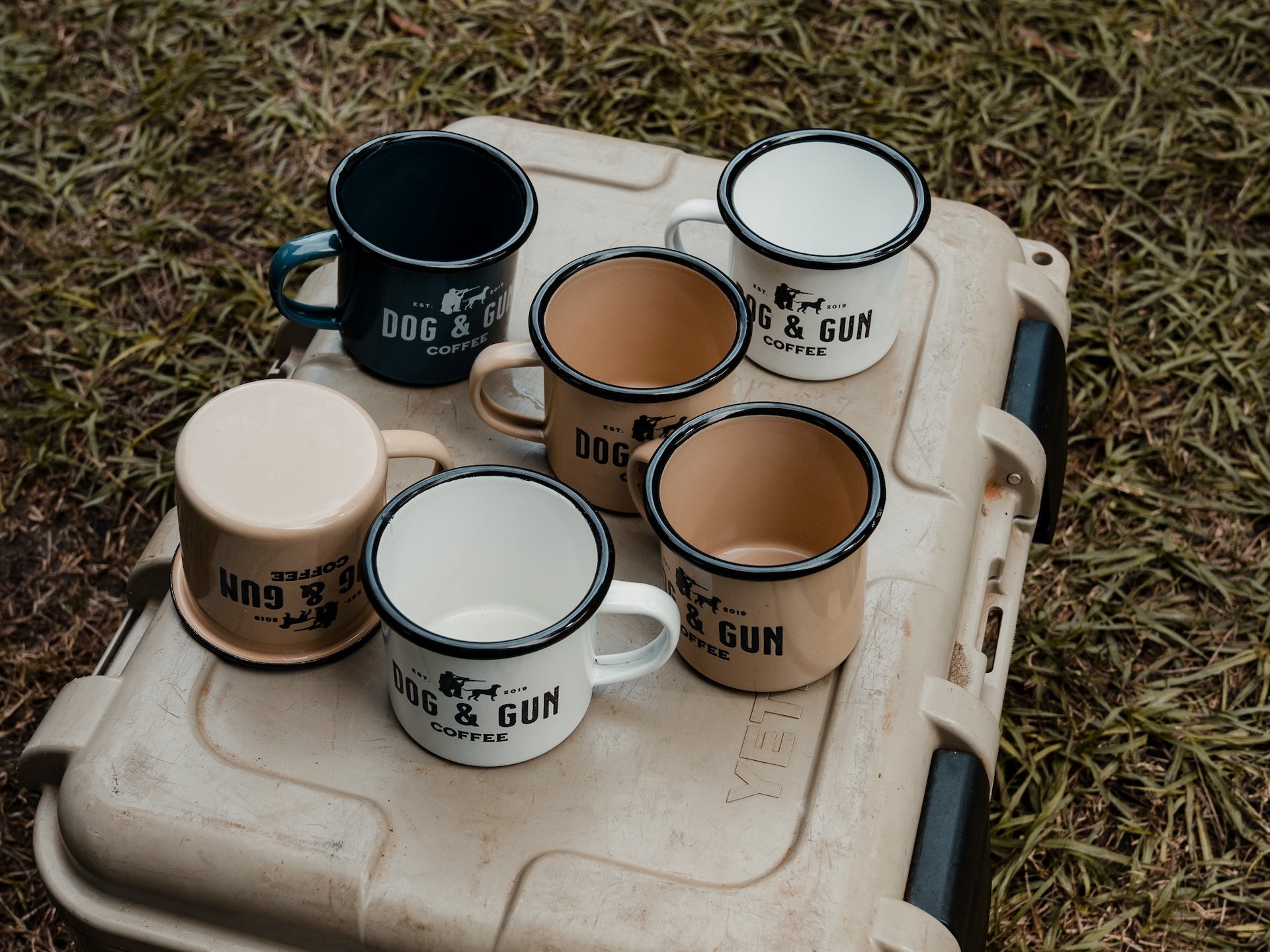 Camping Coffee Enamel Mugs