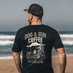 Camp Brew T-Shirt - Dog & Gun Coffee