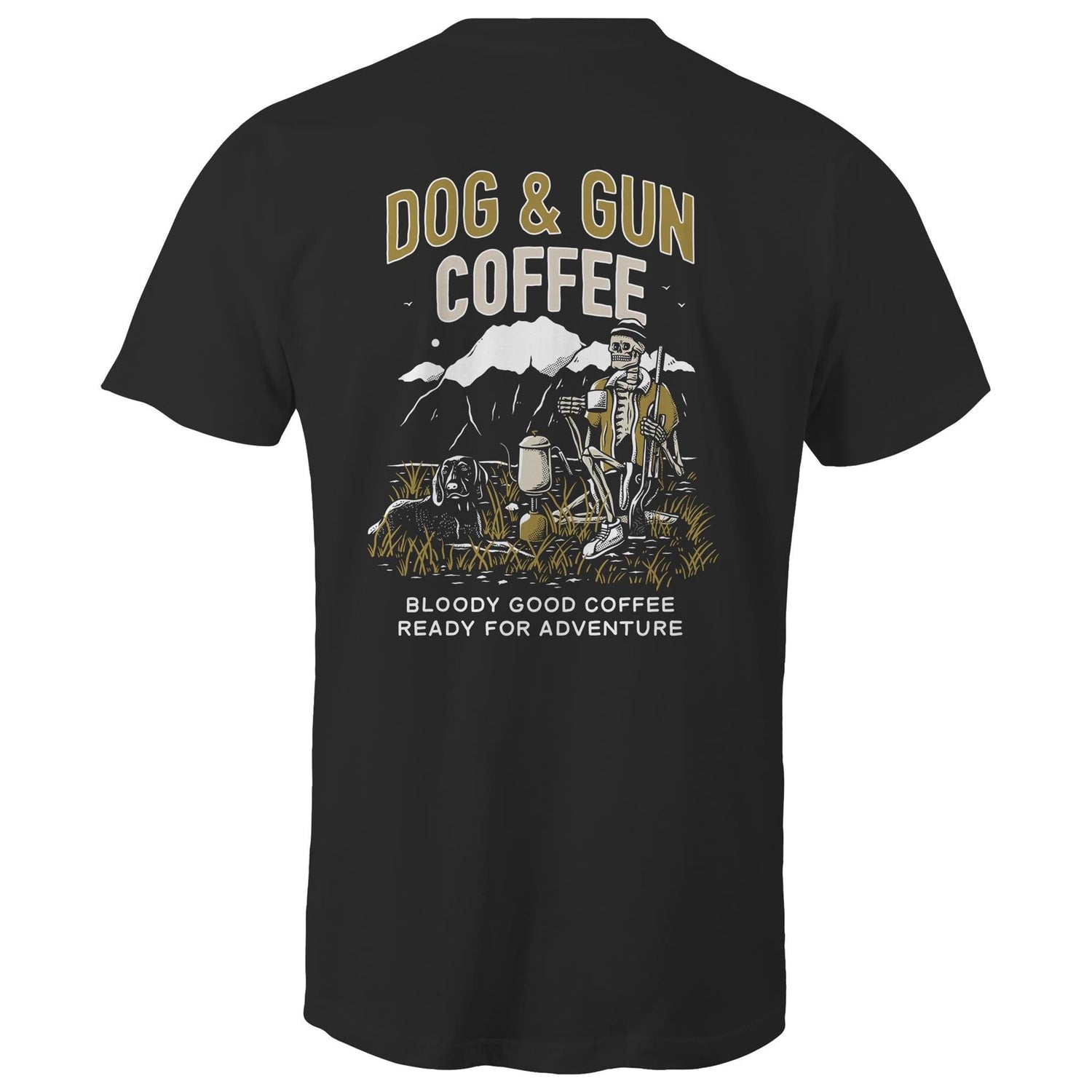 Camp Brew T-Shirt - Dog & Gun Coffee