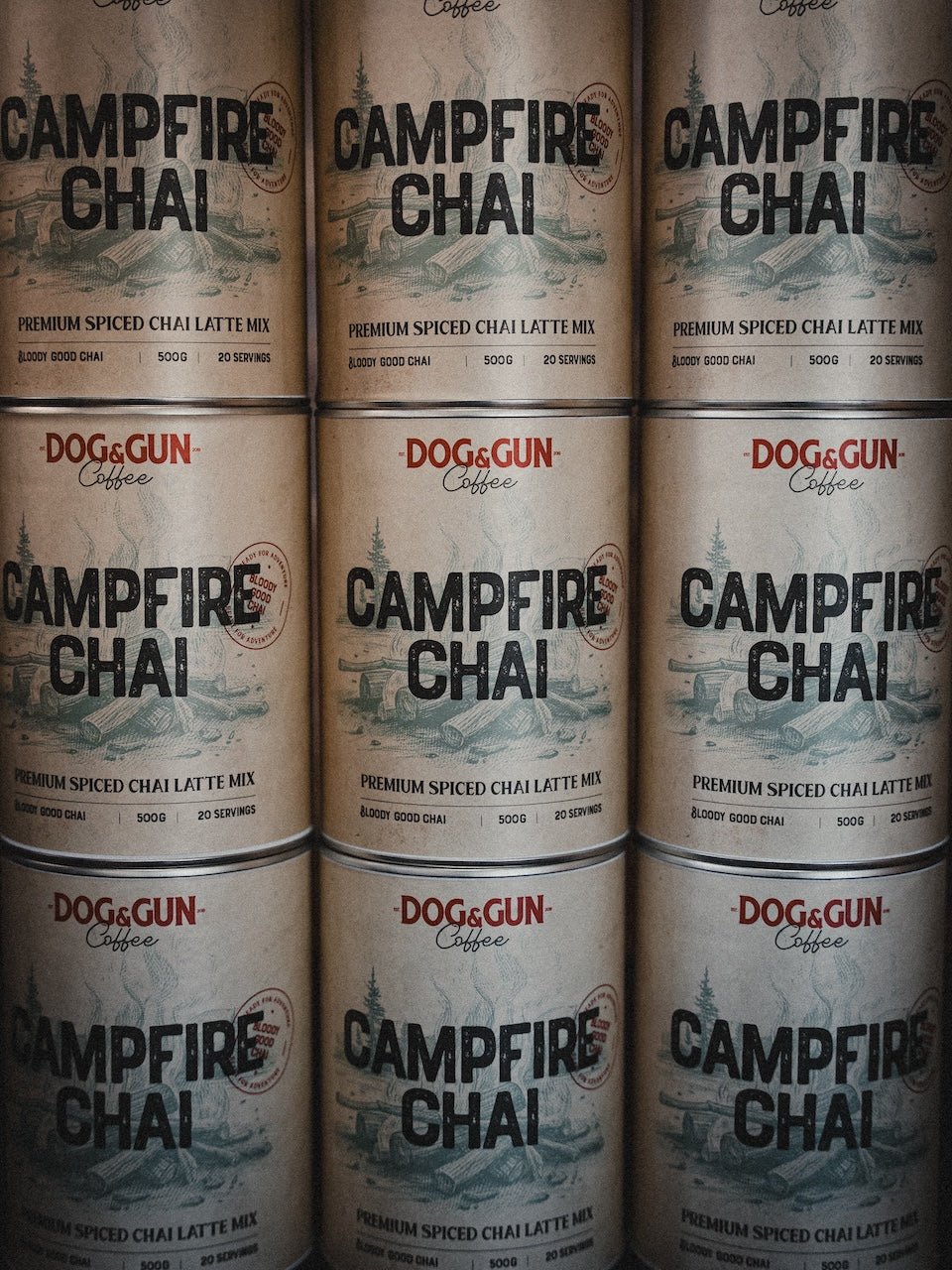 Campfire Chai Latte 500g Tin - Dog & Gun Coffee