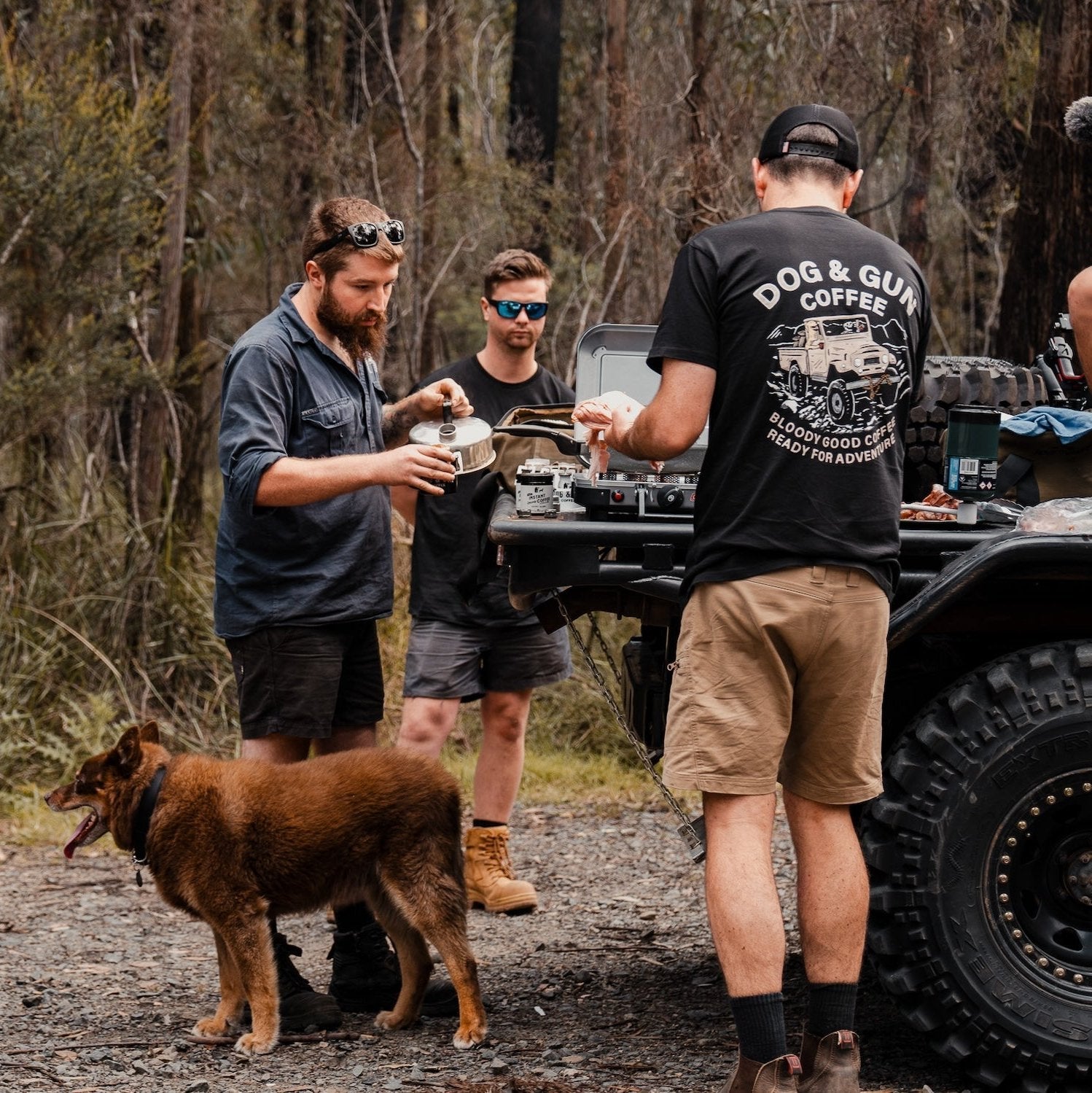 Cruisin T-Shirt - Dog & Gun Coffee