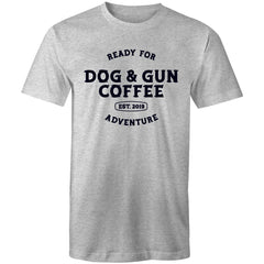 Ready For Adventure T-Shirt - Dog & Gun Coffee