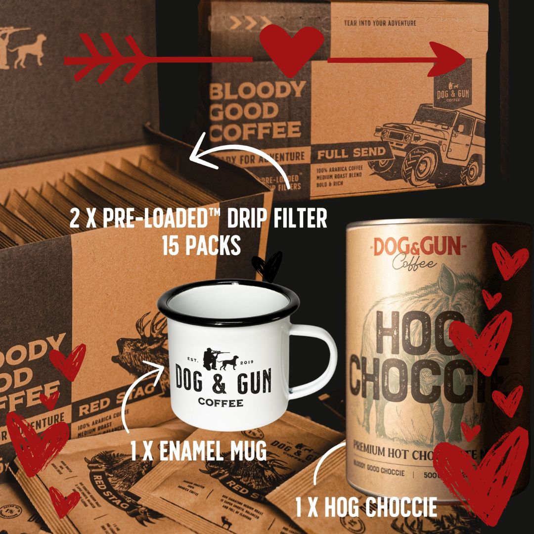 Valentines Day Gift Bundle - Dog & Gun Coffee