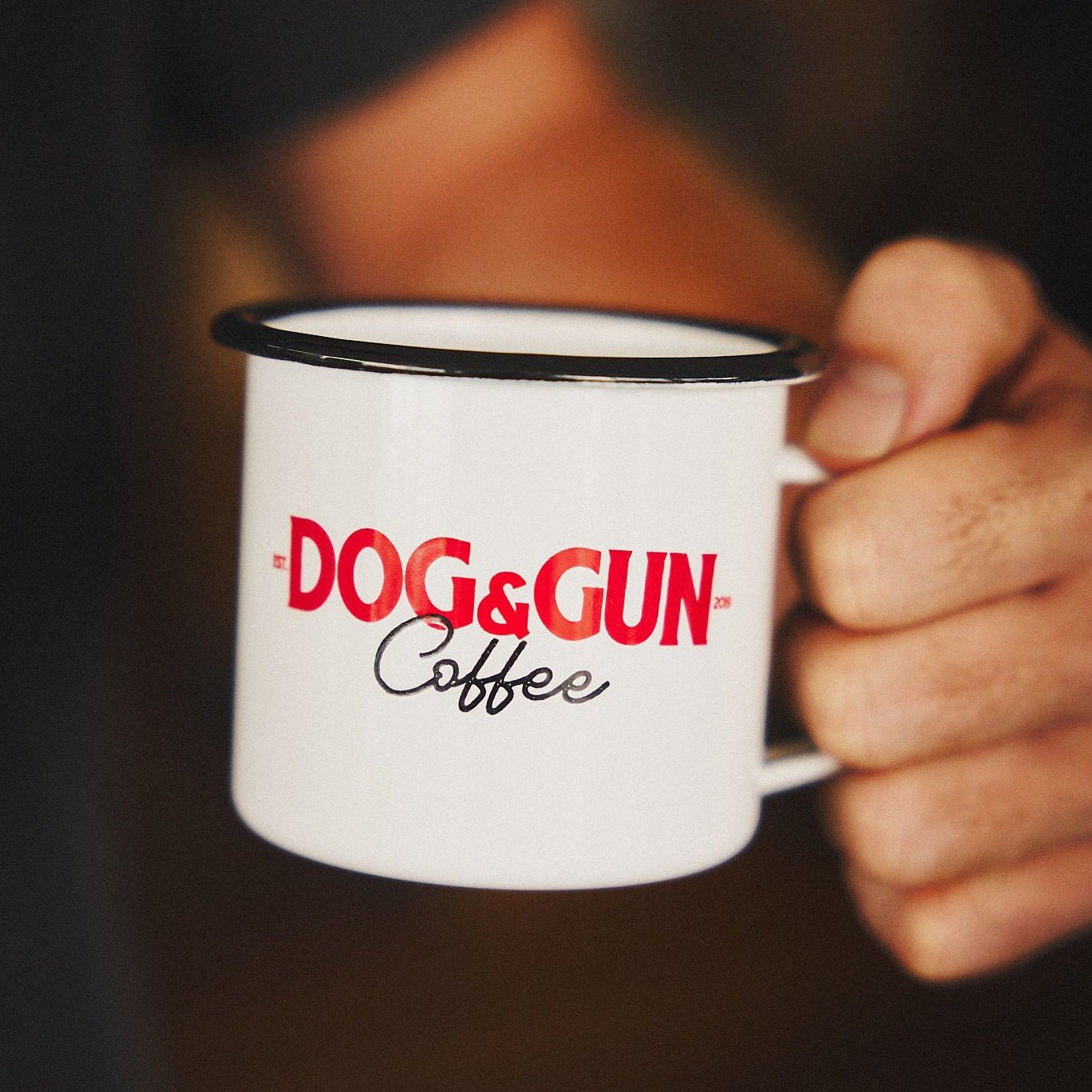 Vintage Logo Pannikin - Dog & Gun Coffee